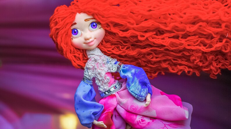 large elf doll