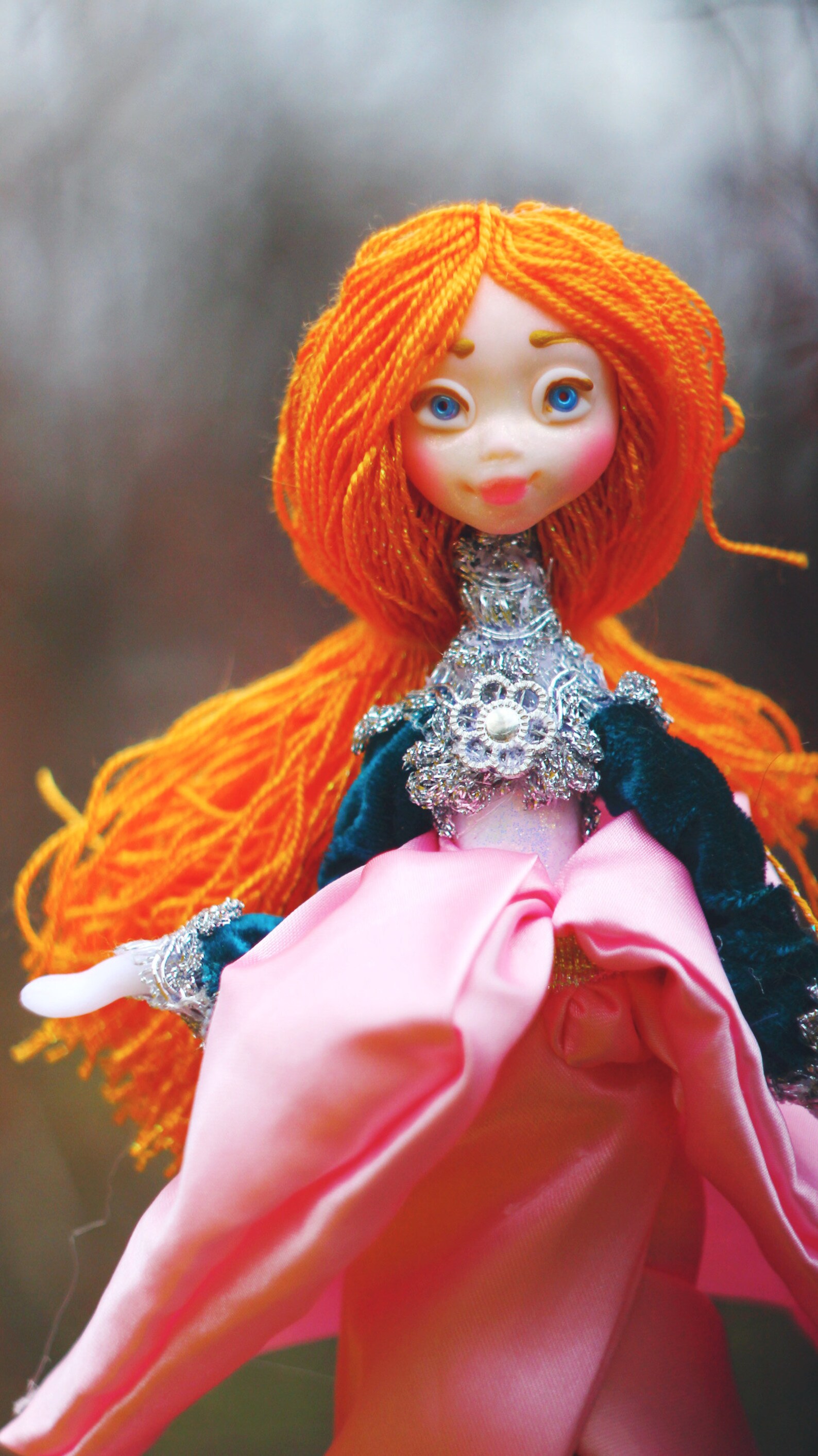 Flower unique doll for girl fantasy Etsy