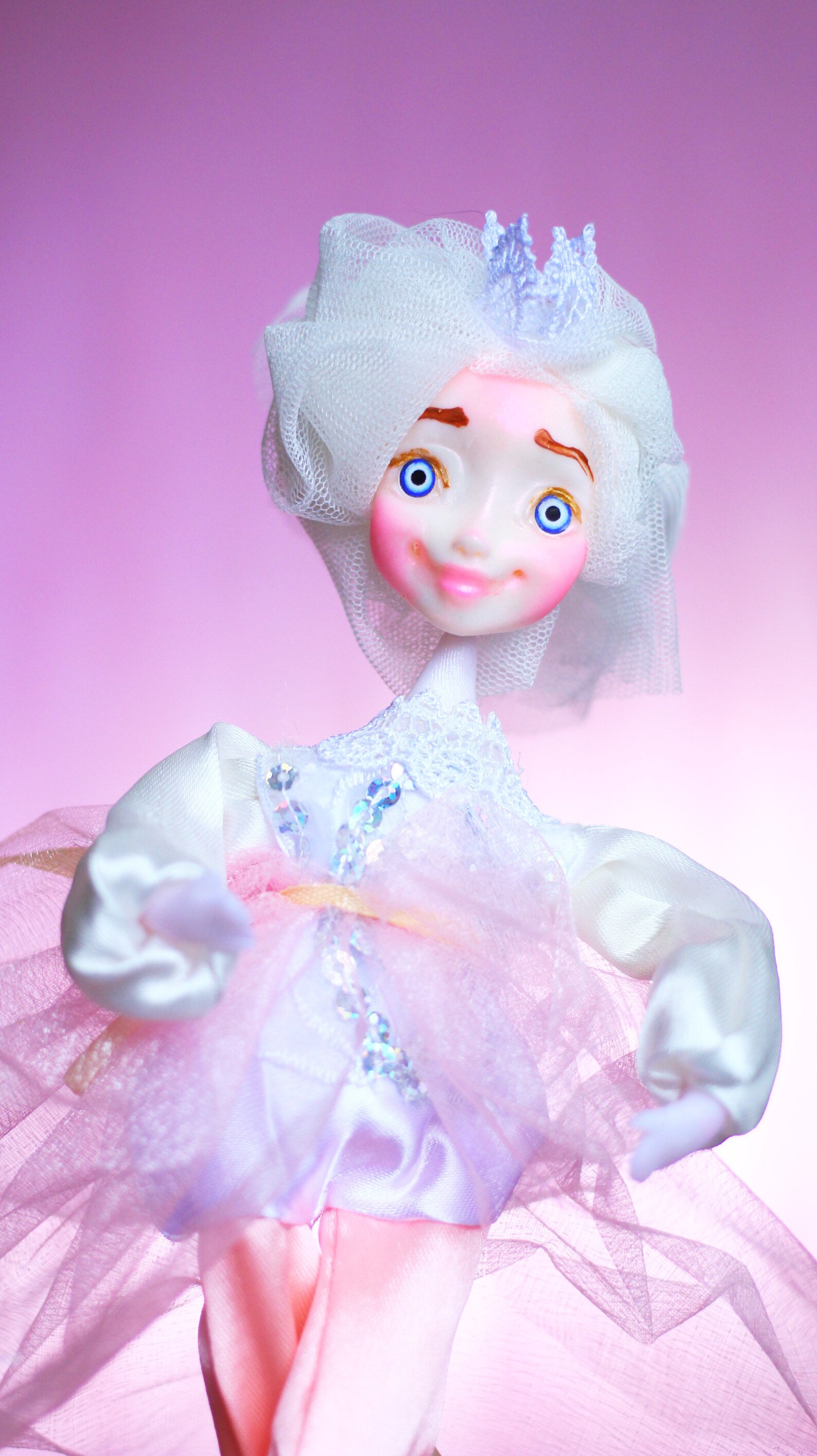 Flower unique doll for girl fantasy Etsy