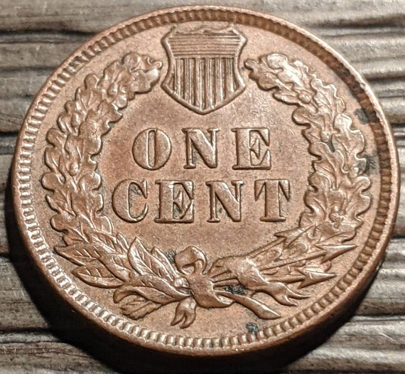 ヴィンテージ 1907 高級インディアンヘッドセント 本物の米国コイン