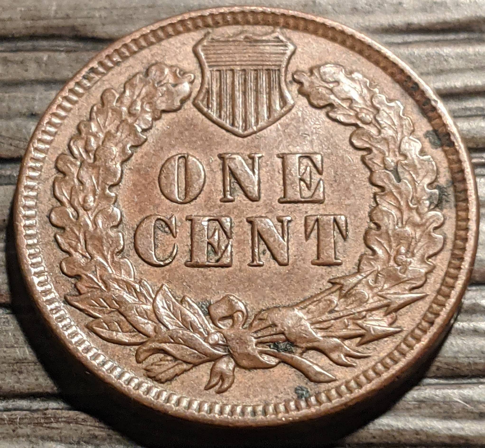 ヴィンテージ 1907 高級インディアンヘッドセント 本物の米国コイン