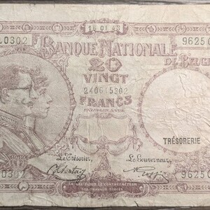 20 vingt francs - Etsy 日本