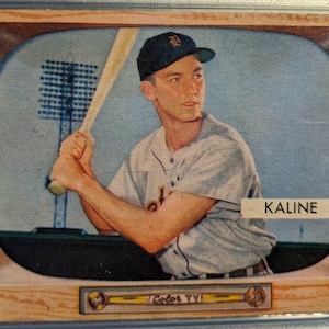 Autentico 1955 Bowman #23 Al Kaline Detroit Tigers PSA 2.5 bel grado super eye appeal carta da baseball autentica originale 1.00 Nave