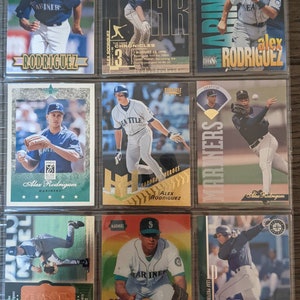 Vintage Alex Rodriguez Baseball Karte Lot Seattle Mariners und mehr sind hochwertig Antik super Auge Appeal original authentisch 1.00