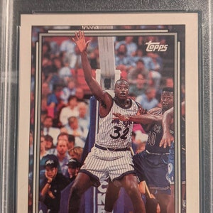 Rookie PSA 10 Shaq Shaquille O'Neal Gem Mint Future HOF Hall of Famer Basketball Karte LA Laker Great Investment Orlando Magic