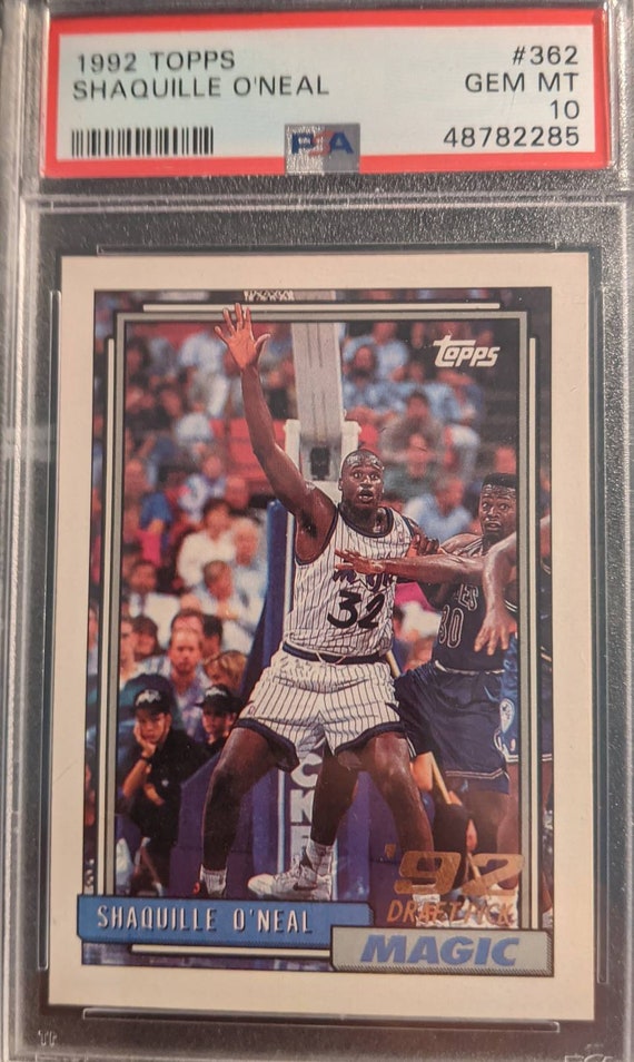 【Shaquille O'Neal】10シリ PSA Natinal Conv PSA 10 SHAQUILLE SHAQ O'NEAL 1992-93 Topps Archives Gold