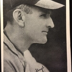 1936 Casey Stengel nationalen Chicle feinen Stift Prämien #68 Detroit Tigers Grade Vintage original authentischen Baseball Karte 1,00 Versand