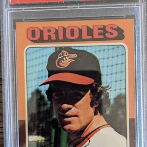 Authentische 1975 Jim Palmer PSA Topps #335 Baltimore Orioles HOFer solid grade super eye appeal authentische Baseball Karte 1.00 Schiff