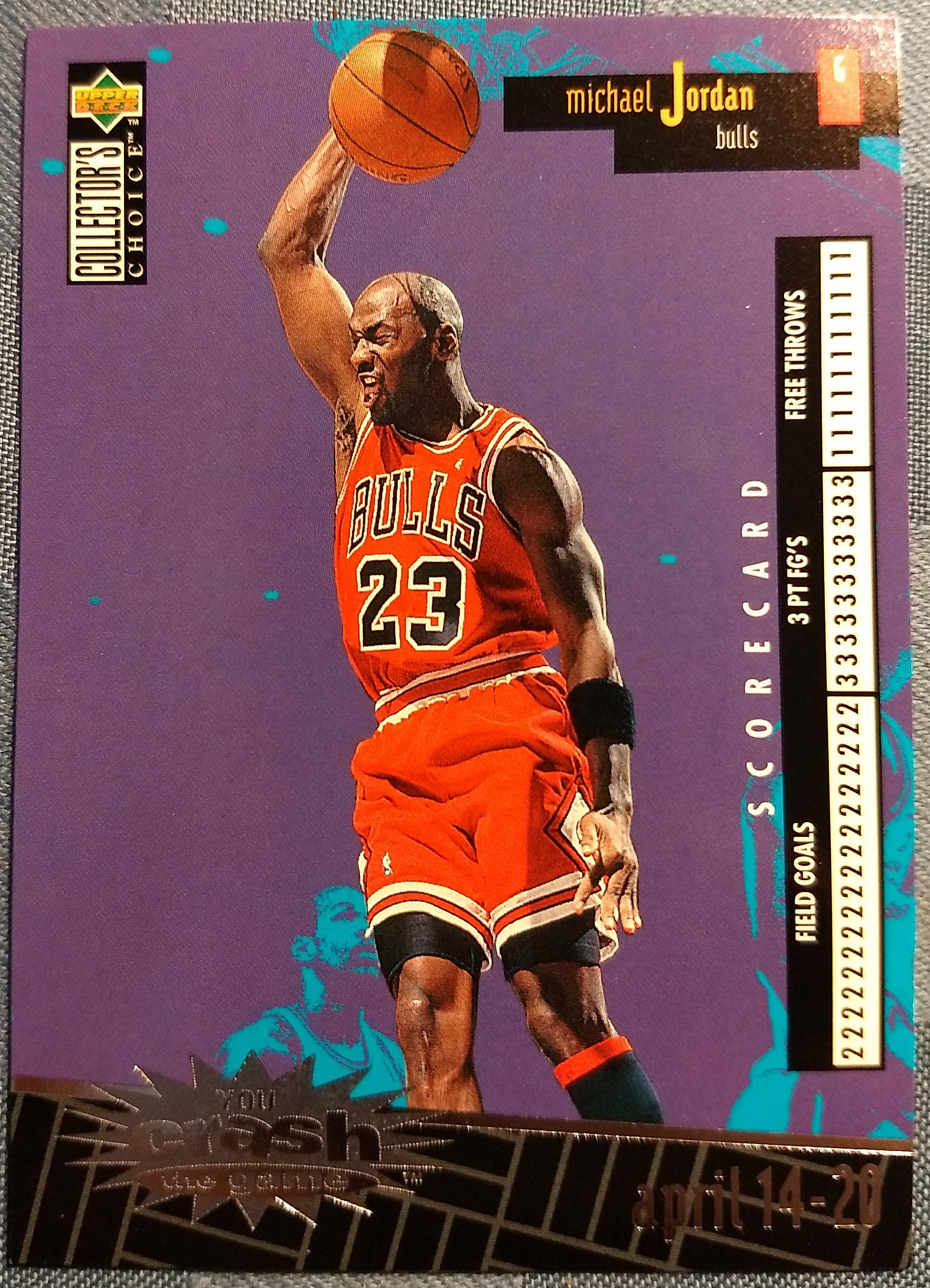 ＠NBA ブルズ コメモラティブカード (UPPER DECK 1996)22k NBA ブルズ コメモラティブカード (UPPER DECK 1996)22k 1996