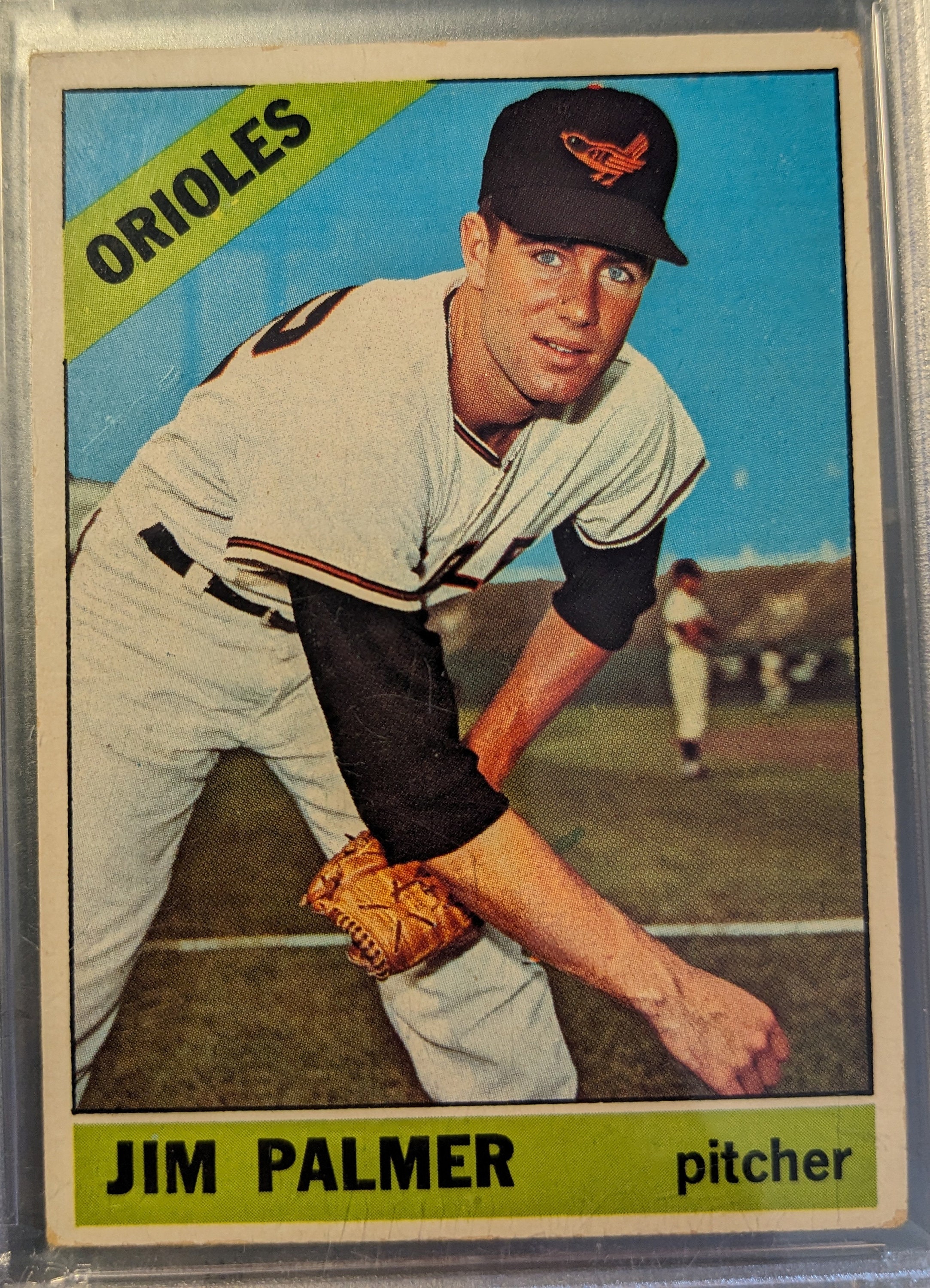 Authentic Topps 1966 #126 Jim Palmer Baltimore Orioles RC Rookie