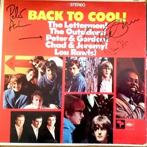 Signed Back to School Album Many Bands Rare Record Authentic  Legend Autograph Antique rock and roll Memorabilia music Vintage 1.00 shipping