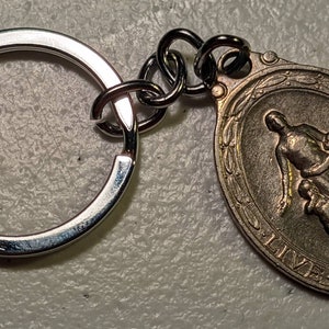 Vintage Aetna Casualty Insurance Company Safe Driving Record Schlüsselanhänger. Super Geburtstagsgeschenk. Token Antik Authentisch
