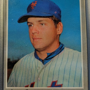 Authentische 1970 Topps #300 Tom Seaver New York Mets PSA 4 Graded Solid Vintage Baseball Karte für einen super Blickfang