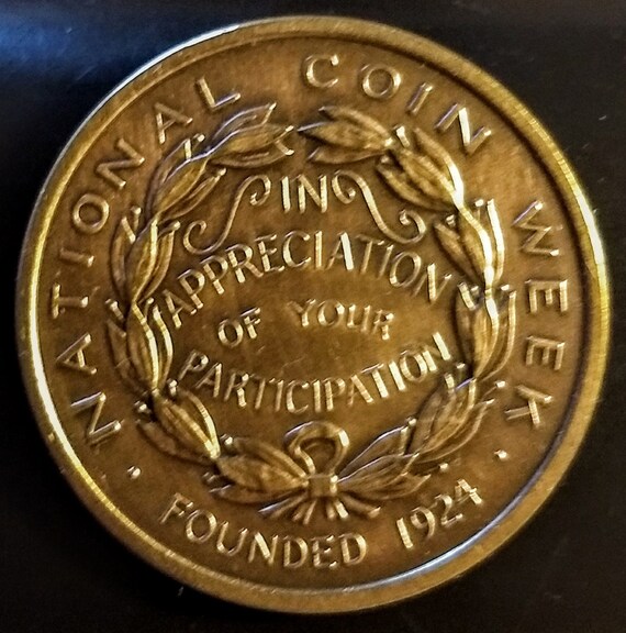 ANA National Coin Week High Grade Numismatic Club Magic Lamp Genie
