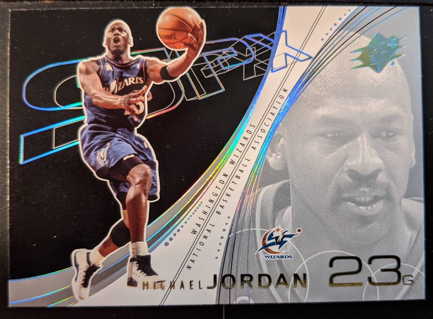 2002 Upper Deck Spx MICHAEL JORDAN #89 PSA? Wizards Hall of