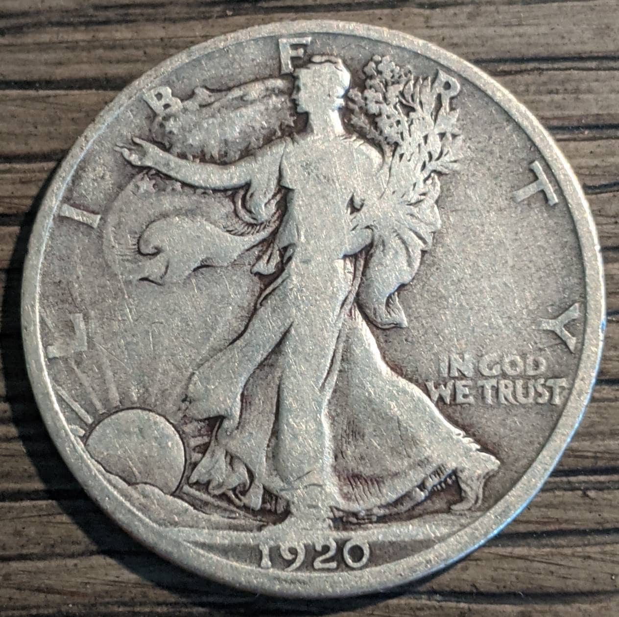 1920 Half Dollar Coin Value (Errors List, \, image size:1264x1259