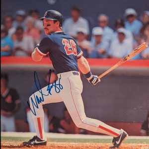 Wade Boggs Boston Red Sox Vintage Autograhed Major League Authentic Hall of Famer MLB Photo 1.00 shipping