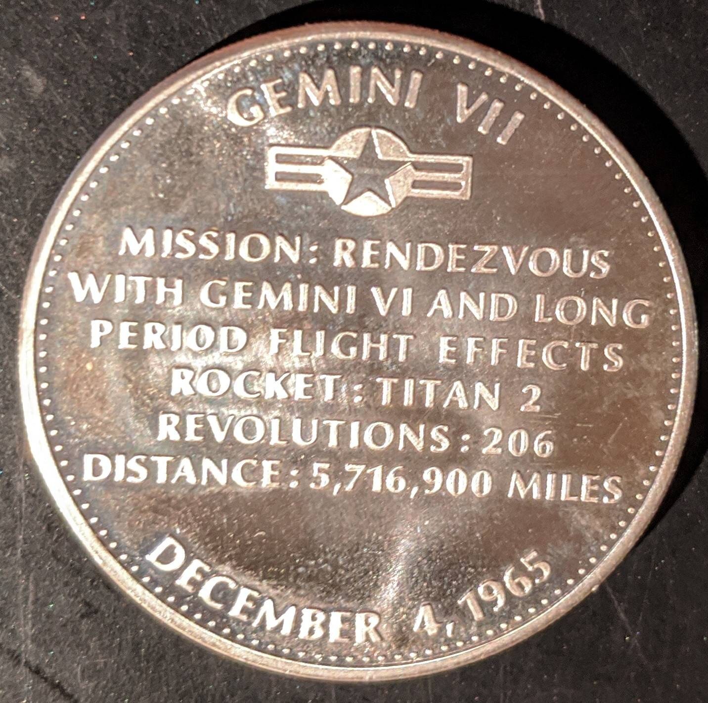 Rendezvous With Gemini VI Lovell Borman Gemini VII High Grade
