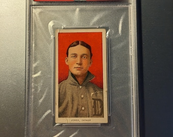 Authentic Original 1909-11 T206 Davy Jones PSA 1 Piedmont back white boarder Tobacco card authentic baseball Antique Vintage 1.00 Shipping