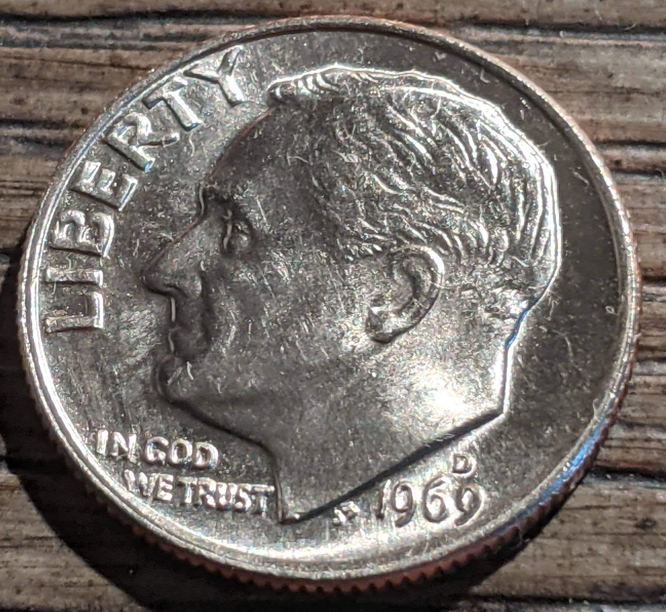 2004年 90%銀 ルーズベルト1ダイム 50枚1ロール 2004年 90%銀 ルーズベルト1ダイム 50枚1ロール 2004年 90%銀