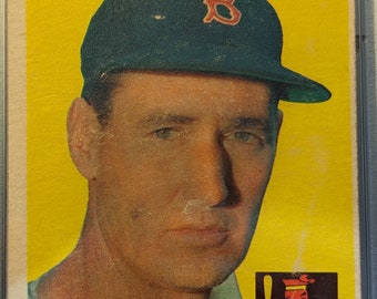 Auténtico 1958 Topps #1 Ted Williams Boston Red Sox HOF PSA VG 2 Grado sólido Antiguo súper atractivo visual original auténtico 1.00