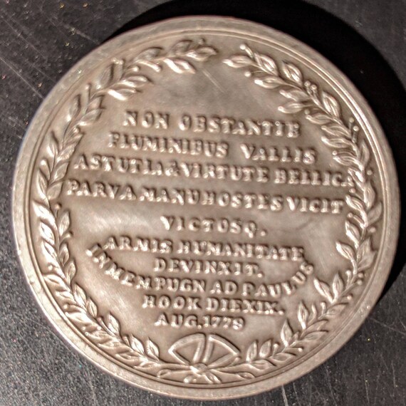 Henrico Lee Legionis Americana Commemorative Pewter Medal American
