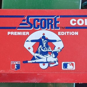 Jahrgang 1988 Score Baseball Box große Sammler komplette Set Sportkarten Free Ship