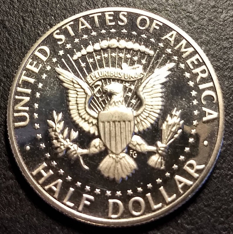 Coin 1.00 Shipping Proof 1983 S Higher Grade Vintage Kennedy Half Dollar Fifty cent Jfk from roll U.S