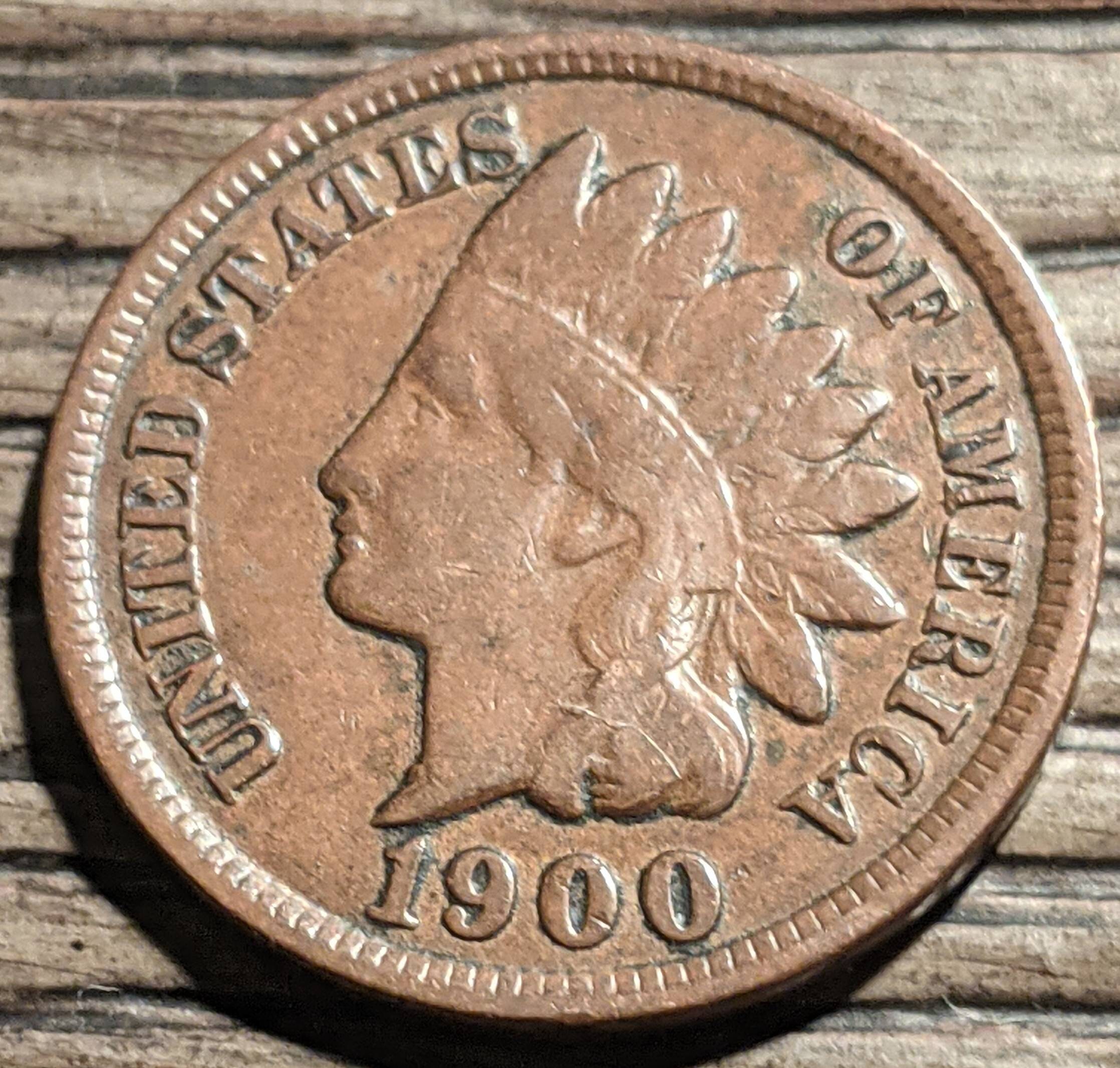 Vintage 1900 Nicer Grade Indian Head Cent Authentic U S Coin Etsy vintage-1900-nicer-grade-indian-head-cent-authentic-u-s-coin-etsy