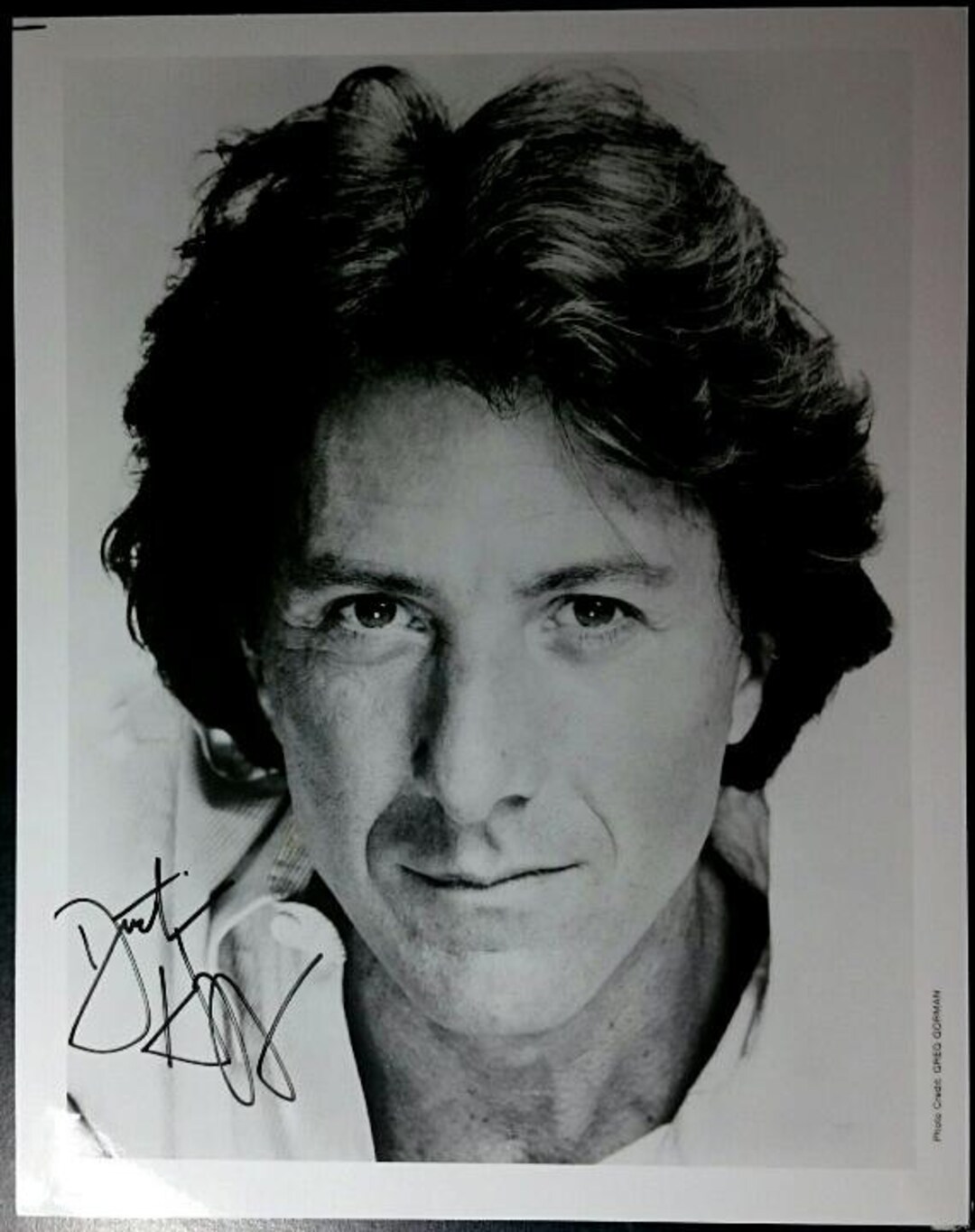 ヴィンテージ サイン入り ダスティン・ホフマン サイン入り 8x10