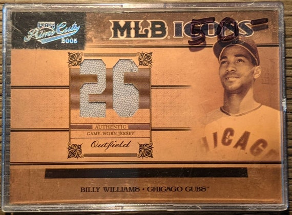 Billy Williams Prime Cuts Jersey Card Authentic Game Used Relics Limited  RARE 05/10 Chicago Cubs High Grade Donruss Baseball - Etsy