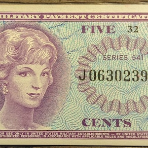 Military payment certificate - Etsy 日本