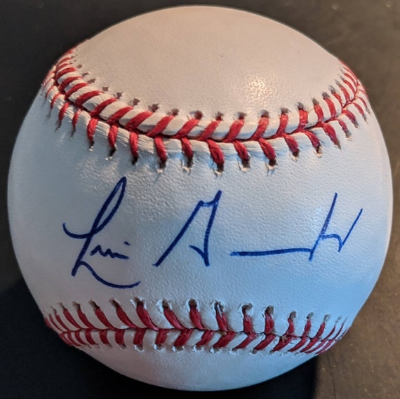Luis Gonzalez Signed Ball Antique Vintage Autograhed Major League