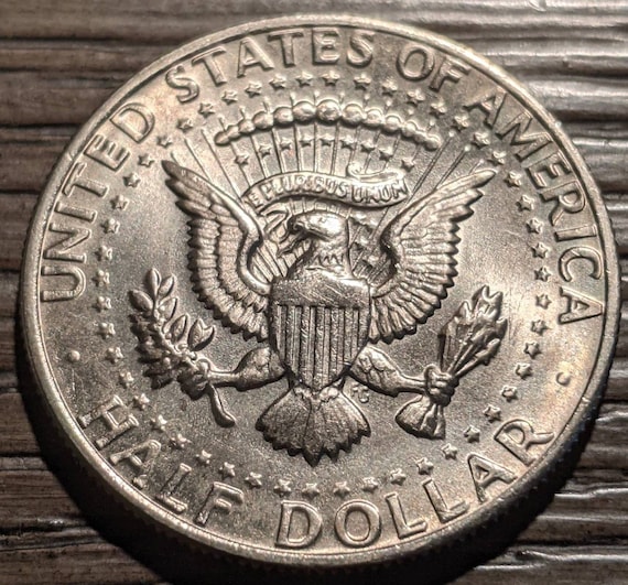 Vintage 1974 Clad John F Kennedy Higher Grade Half Dollar