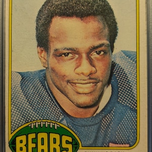 Authentieke 1976 Topps #148 Walter Payton Chicago Bears RC Rookie Card PSA 2 solide kwaliteit super eye appeal authentieke voetbalkaart
