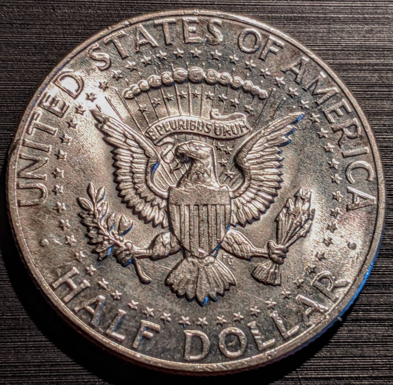Vintage 1969-D Silver Clad John F Kennedy High Grade Half Dollar