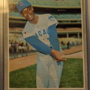 Authentische 1970 Ernie Banks Chicago Cubs PSA 2 Graded Topps # 630 Hochwertige Super-Eye-Appeal-Vintage-Baseball-Karte