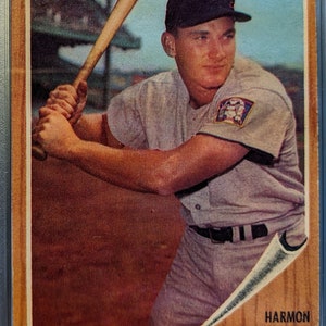 1962 Topps #70 Harmon Killebrew Minnesota Twins PSA 3.5 original authentische Baseball Karte 1.00 Versand HOF