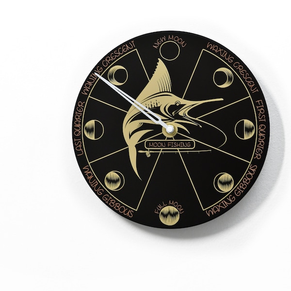 Lunar Calendar Fishing Etsy