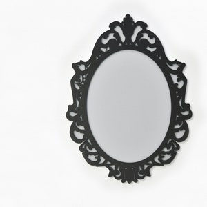 Modern Rococo Decorative Frame - Oval Baroque Style Frame - Victorian Style Decor - Frame Wall Art - Housewarming Gift Idea