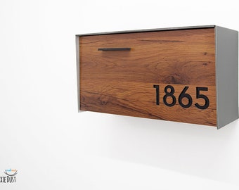 Wall Mount Mailbox Etsy