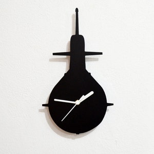 Submarine Silhouette - Wall Clock
