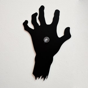 Halloween Night of the Living Dead Zombie Hand - Wall Hook  / Coat Hook / Key Hanger
