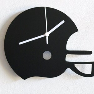 Football Helmet Silhouette - Wall Clock