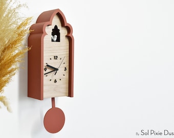 Cusped Arch Modern Cuckoo Clocks – The Arch Series