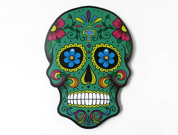 25SS Sasquatchfabrix. 財布 MEXICAN SKULL sasquatch fabrix WALLET “MEXCAN SKULL” - NAVY