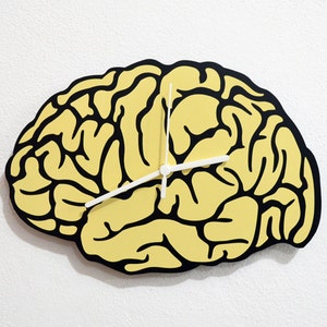 Human Brain - Wall Clock