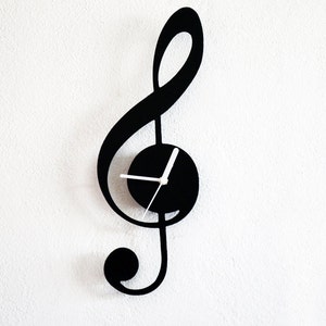 Music Sol Key  - Wall Clock