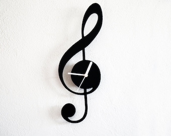 Music Sol Key  - Wall Clock