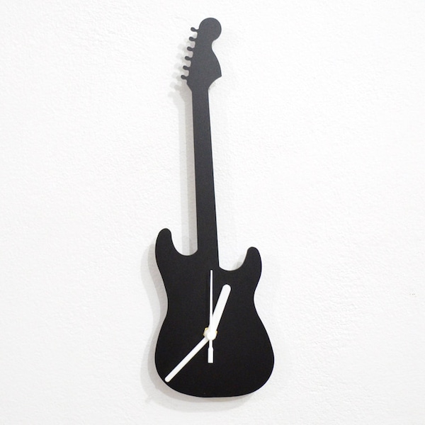 Guitare électrique - Horloge murale